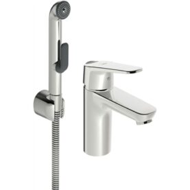 TVÄTTSTÄLLSBLANDARE VEGA XL MED HANDDUSCH, FLÖDE/TEMPSPÄRR ORAS