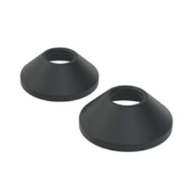 VÄGGBRICKA MATT SVART G3/4 Ø70 ORAS