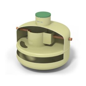 SLAMAVSKILJARE 4M3, 2 HUSHÅLL BAGA