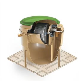 MINIRENINGSVERK BIODISC BB 2 HUSHÅLL BAGA