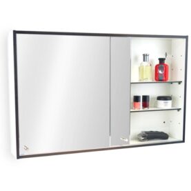 SPEGELSKÅP KUNGSÖR EMIR 2 I KOMPAKTLAMINAT 80 CM SKJUTDÖRR GÅRÖ