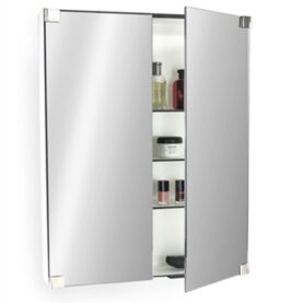 SPEGELSKÅP KUNGSÖR DOMINANT I KOMPAKTLAMINAT 55 CM SPEGELDÖRR GÅRÖ