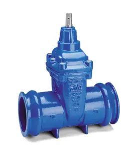 SLUSSVENTIL MED MUFFAR FÖR PVC-RÖR 400 AVK