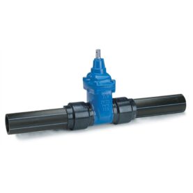 SLUSSVENTIL EMALJERAD PE100/SDR17 90 AVK