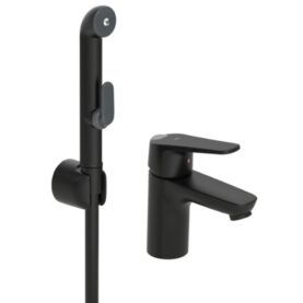 TVÄTTSTÄLLSBLANDARE VEGA MATT SVART SIDDUSCH ORAS