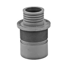 TPE-NIPPEL 75/70-50/40 MM FÖR ALLA MONTAGESÄTT GRÅ FALUPLAST