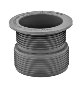 TPE-NIPPEL 96/83-75 MM FÖR ALLA MONTAGESÄTT GRÅ FALUPLAST