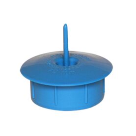 MARKERINGSPROPP 50 MM FÖR SLÄTÄNDE MED PINNE BLÅ FALUPLAST