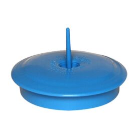 MARKERINGSPROPP 110 MM FÖR SLÄTÄNDE MED PINNE BLÅ FALUPLAST