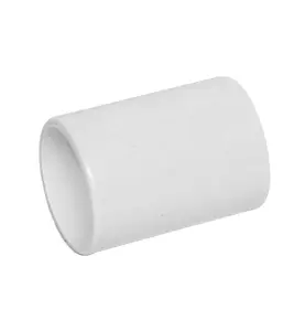 MUFF 32 MM FÖR LIMNING VIT FALUPLAST
