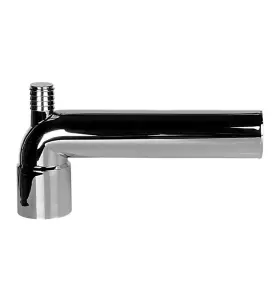 VINKELRÖR 40 MM 180X65 MM FÖR TVÄTTMASKIN MED SLANGANSLUTNING G20 KROM FÖRKROMAD FALUPLAST