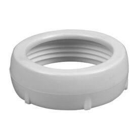 LÅSMUTTER G25  VIT FALUPLAST