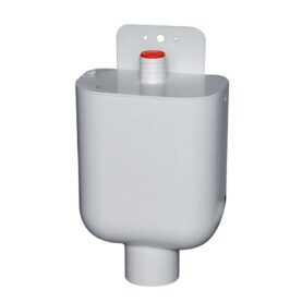 SPILLTRATT 32 MM FÖR TVÄTTMASKINSAVLOPP MED INBYGGT VATTENLÅS VIT FALUPLAST