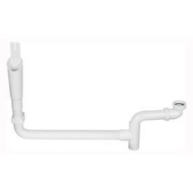 TVÄTTMASKINLÅDEAVLOPP 32 MM FÖR TVÄTTMASKIN OCH TVÄTTLÅDA VIT FALUPLAST