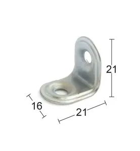 MÖBELVINKEL 211 GALV SB FZB 8-PACK HABO