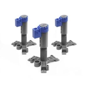 GOLVBRUNNSFIXTUR BIFROST  FÖR Ø130/Ø150 MM GOLVBRUNNAR JUSTERBAR HÖJD GRÅ PURUS