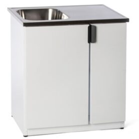 TVÄTTBÄNK 800 TÄCKT VIT VÄNSTER NIMO