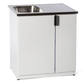 TVÄTTBÄNK 800 TÄCKT VIT HÖGER NIMO