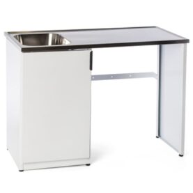 TVÄTTBÄNK 1200 HALV ÖPPEN VIT VÄNSTER NIMO