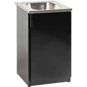 TVÄTTBÄNK 500 TÄCKT SVART HÖGER NIMO