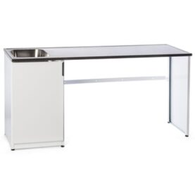 TVÄTTBÄNK 1800 HALV ÖPPEN VIT HÖGER NIMO