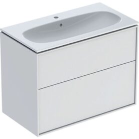 MÖBELPAKET SENSE ART SLIM 90 VIT TVÅ LÅDOR IFÖ