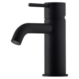 TVÄTTSTÄLLSBLANDARE INXX II SMALL SOFT MATTSVART MORA