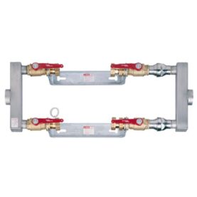 VATTENMÄTARKONSOL PARALLELL 3100B G65 FÖR 3 X 300 MM MÄTARE INVÄNDIG GÄNGA