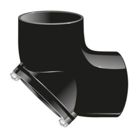 BÖJ MED RENSLUCKA DN100X88° MA-SYSTEM