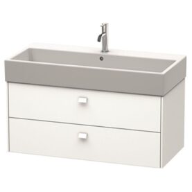 UNDERSKÅP BRIOSO VIT MATT 984 MM, 2 LÅDOR FÖR TVÄTTSTÄLL 7503079 DURAVIT