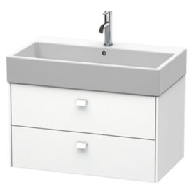 UNDERSKÅP BRIOSO VIT MATT 784 MM, 2 LÅDOR FÖR TVÄTTSTÄLL 7503089 DURAVIT