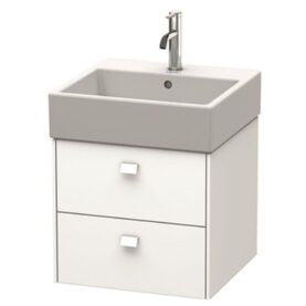 UNDERSKÅP BRIOSO VIT MATT 484 MM, 2 LÅDOR FÖR TVÄTTSTÄLL 7503085 DURAVIT