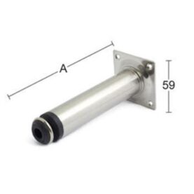 BORDSBEN 511 MATT NICKEL 30X150MM HABO