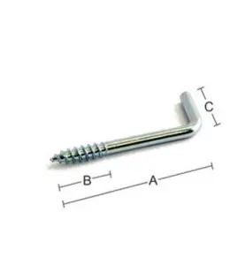 VINKELKROK 64MM FZB 5-PACK HABO