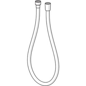 DUSCHSLANG 1750 MM MATT SVART ORAS