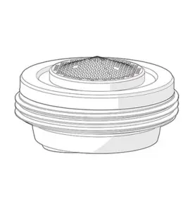 STRÅLSAMLARE M24X1 - 6L/MIN ORAS