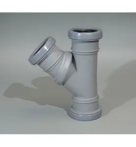 GRENRÖR JOTIFLEX 110 MM X 45°- 90° 3MUFF, FLEXIBEL GRÅ