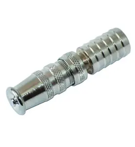STRÅLRÖR 20 MM FÖR SLANG KROM