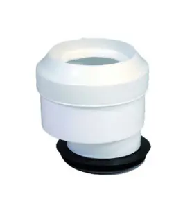 WC-ANSLUTNING 110 MM H=138 MM EXCENTRISK 0-13MM VIT PURUS