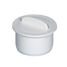 PLUGG 32 MM SLÄTÄNDA VIT PURUS