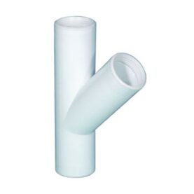 T-RÖR INSTICK 32 MM X 45° INSTICK INOMHUSAVLOPP 3MUFF VIT PURUS