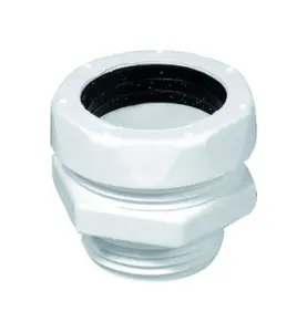 ÖVERGÅNGSKOPPLING 32 MM X G25/G20 KLÄMRING X UTVÄNDIG GÄNGA VIT PURUS