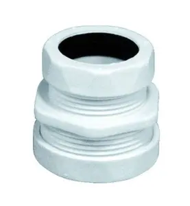 KOPPLING 40X32 MM 2KLÄMRING VIT PURUS
