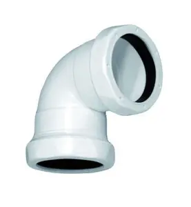 VINKELKOPPLING 40 MM X 90° 2KLÄMRING VIT PURUS