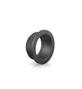 GUMMINIPPEL 45/40 MM SVART EPDM PURUS
