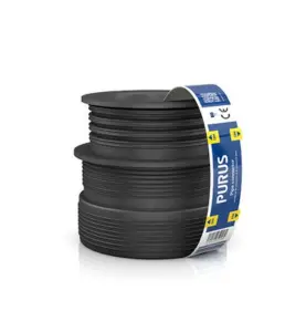 GUMMINIPPEL KOMBINIPPEL 96/83X75/50 MM FÖR 65/80 NORMALMUFF, PLAST 90 SVART PURUS