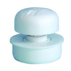 LUFTNINGSVENTIL/VAKUUMVENTIL 40-50/75/110 MM 11,3 L/S VIT PURUS