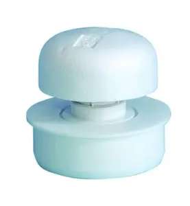LUFTNINGSVENTIL/VAKUUMVENTIL 40-50/75/110 MM 11,3 L/S VIT PURUS