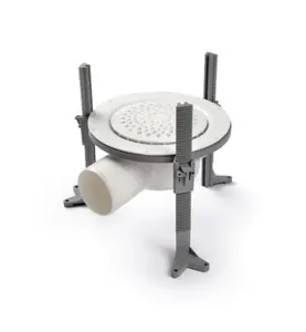 GOLVBRUNN PURUS YMER MED NORDSJÖN 75 MM Ø150 MM SIDOUTLOPP FABRIKSMONTERAD MONTERINGSRAM PURUS