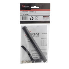 SKARVSATS UNIVERSAL SVART/VIT/FLERFÄRGAD